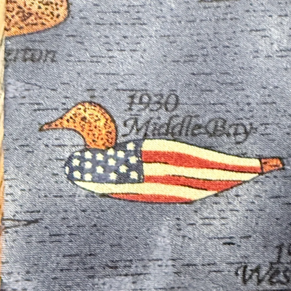 Tango by Max Raab Duck Decoys Americana Series Neck Tie Size 58